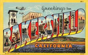 Bakersfield postcard