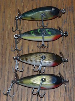 4 Spinning Injured Minnows