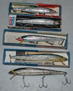 5 Rebel Minnows